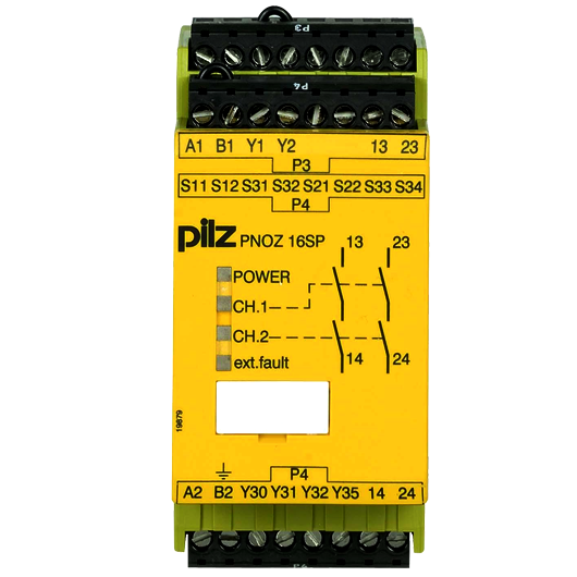 777073 New PILZ PNOZ 16SP 110VAC 24VDC 2n/o